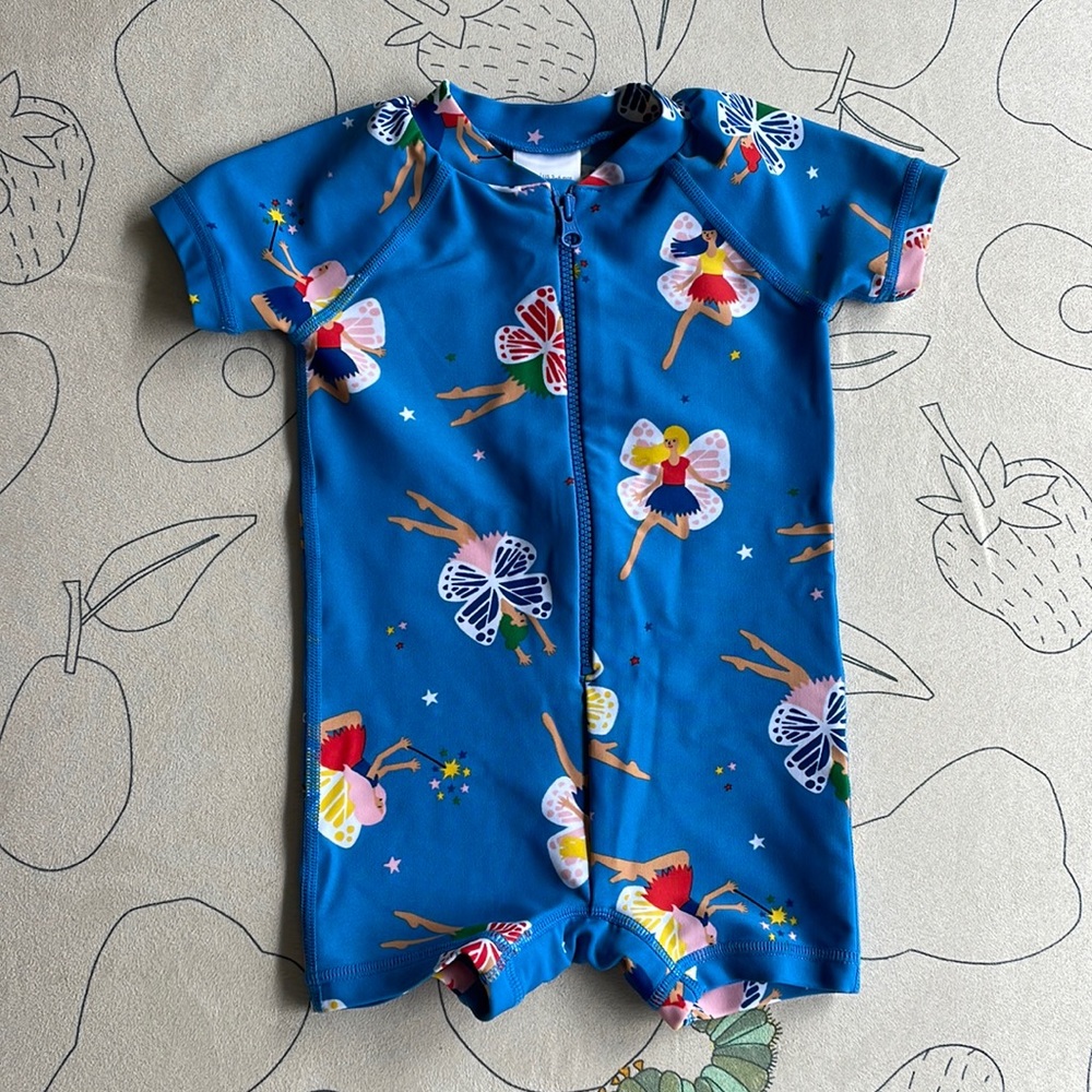 Fairy Sunblock Rashguard swim suit